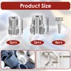 Tzdxfgl 2 Pcs PVC Pipe Thread Kit, Electric Drill Compatible