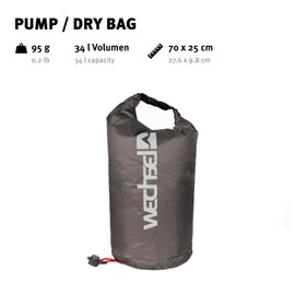 Wechsel Sleeping Mat Pump Bag Dry Bag Roll Pack Bag Air Pump Mattress