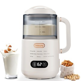 Kawu 9 in 1 Nut Milk Maker Machine, 41oz Soy Milk Maker Blender, 24H Delay