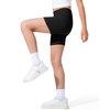 Somaibo 3 Pack Girls Bike Shorts Kids Cotton Cartwheel Athletic