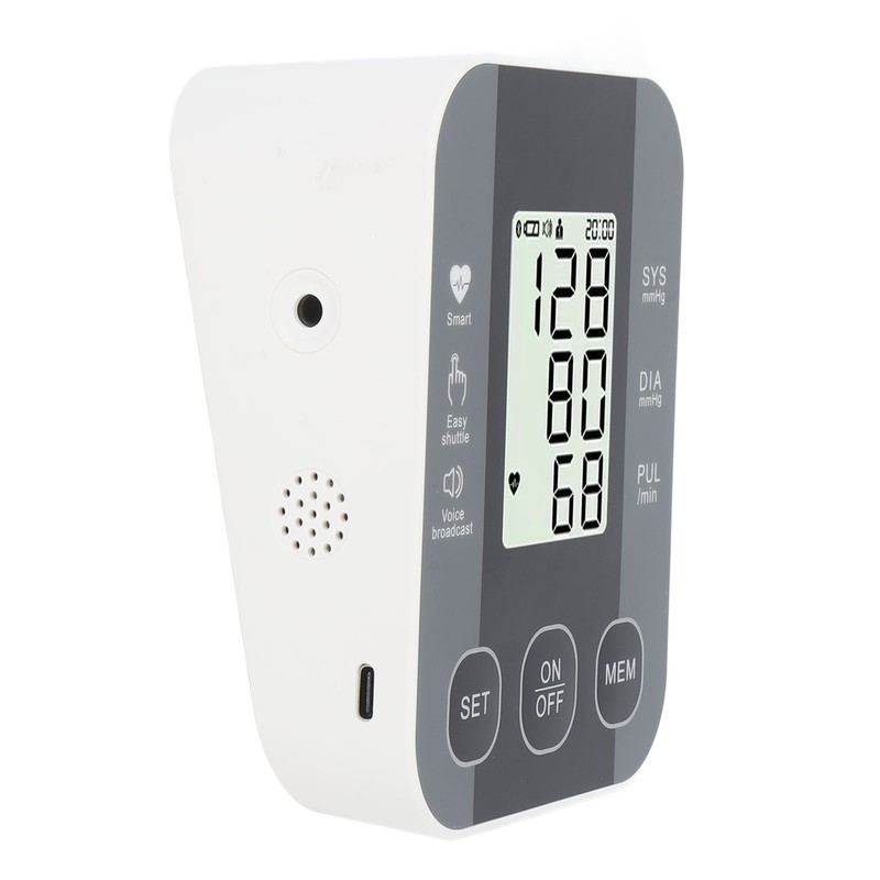 Blood Pressure Machine High Accuracy Voice Broadcast Automatic Intelligent LCD