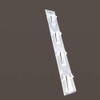 10 x Fast Load Merchandising Strip, Translucent Moulded Clip Strips