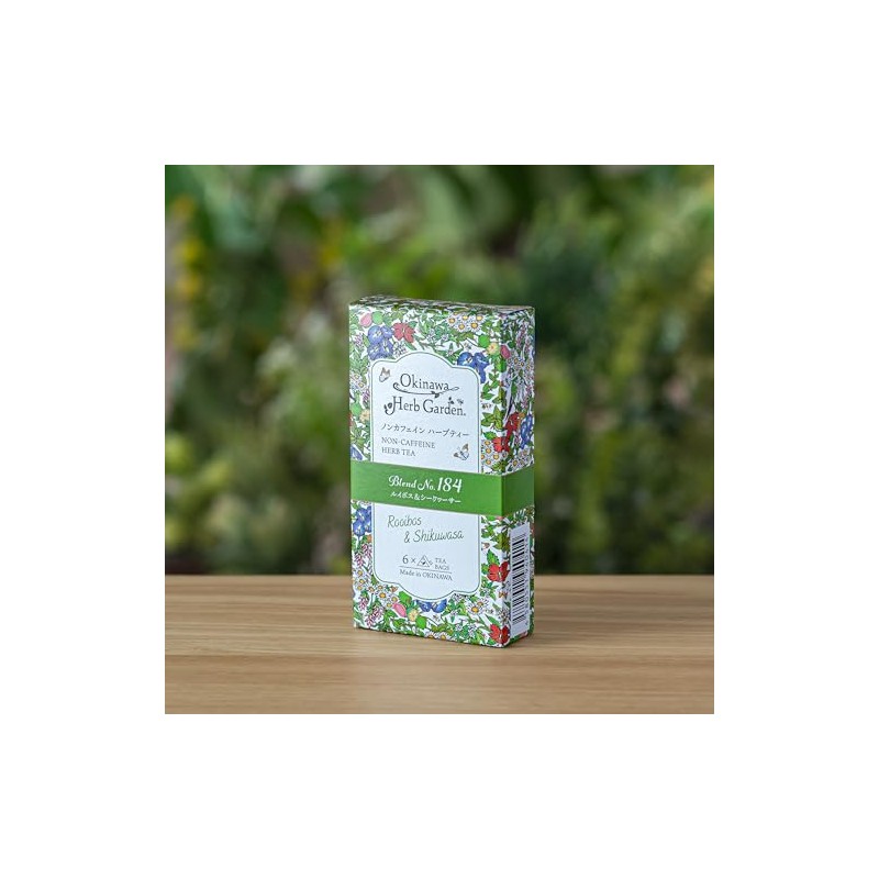 Decaffeinated Herbal Tea No.184 Rooibos Shikwasa Tea Bag Box of