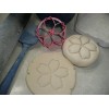 AJT MINI SIZE HIBISCUS FLOWER CONCHA COOKIE CUTTER MEXICAN SWEET