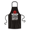 Yora BBQ Apron for Men - Bin am Grillen (German