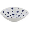 Hasami Ware 32549 Indigo Aidama Transforming Small Pot, Indigo Dots