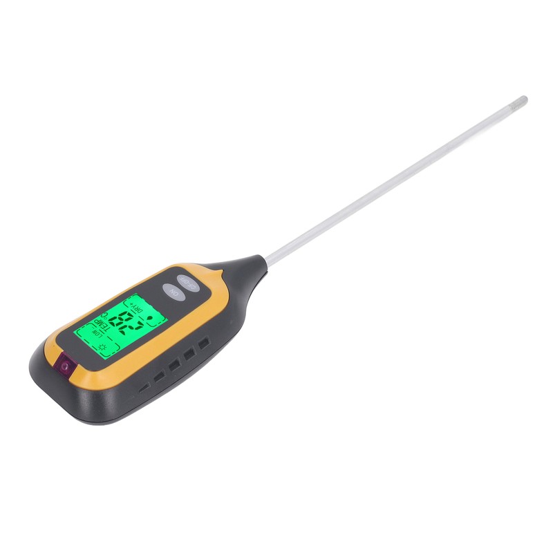 Soil Moisture Meter 4 in 1 Digital Backlight Plant Temperature