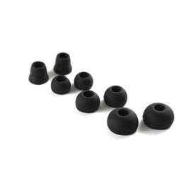 Replacement Eartips Earbuds Eargels Earpads for Powerbeats 2 Wireless Beats by dr dre (Black)