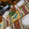 Kinara Saltillo Southwestern Table Runner – Western Native American Design