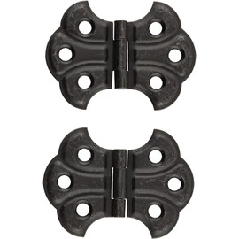 Oil Rubbed Bronze Butterfly Hinge | Pack of 20 | Cabinet, Cupboard Door, Box Furniture Hardware | UA-262-HOB (10)