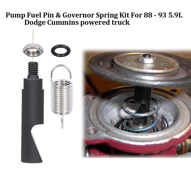 CASTNOO Pump Fuel Pin & 3200 RPM Governor Spring Kit