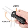 FINGER TEN Golf Divot Repair Tool Switchblade with Ball Marker