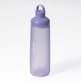 CBJAPAN SANTECO Water Bottle, Direct Drinking Rubber Paint, Purple, 33.0 fl oz (946 ml), For Cold Water, Ocean Beverage Bottle, Pastel