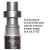 SUPER ULTRA HIGH PRESSURE SHOWER HEAD Incredible Pressure Over 14gpm
