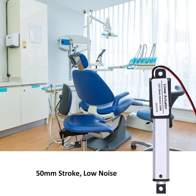 Electric Micro Linear Actuator, Stroke 2"–12V, Mini Motion Actuator for