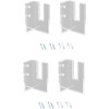Skateboard Display Rack Wall Mounted Home Organizer Multipurpose Stable Surfboard