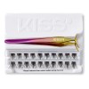 Pestañas Postizas Con Aplicador Kiss Impress Falsies Spiky color negro