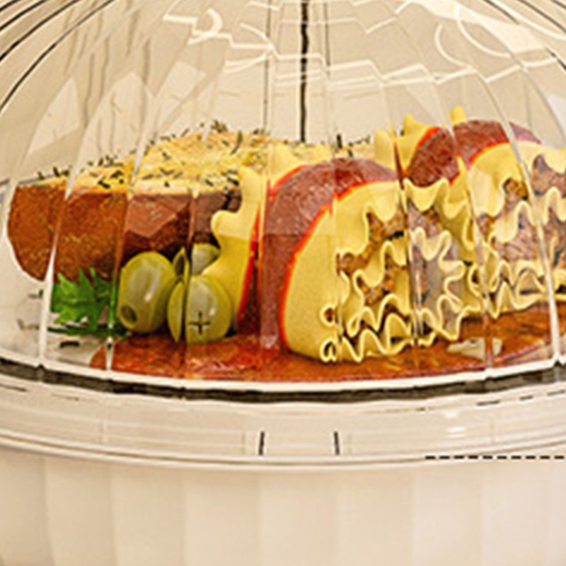 Kitchen Insulation Multi Layer Dish Cover Insulation Dust Proof Leftovers