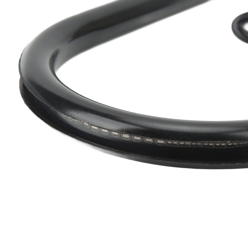 Acouto Motorcycle Rear Seat Frame Hoop with LED Tail Brake