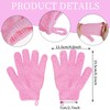 4 Pairs Bath Exfoliating Gloves Scrub, Double Sided Bath Mitts