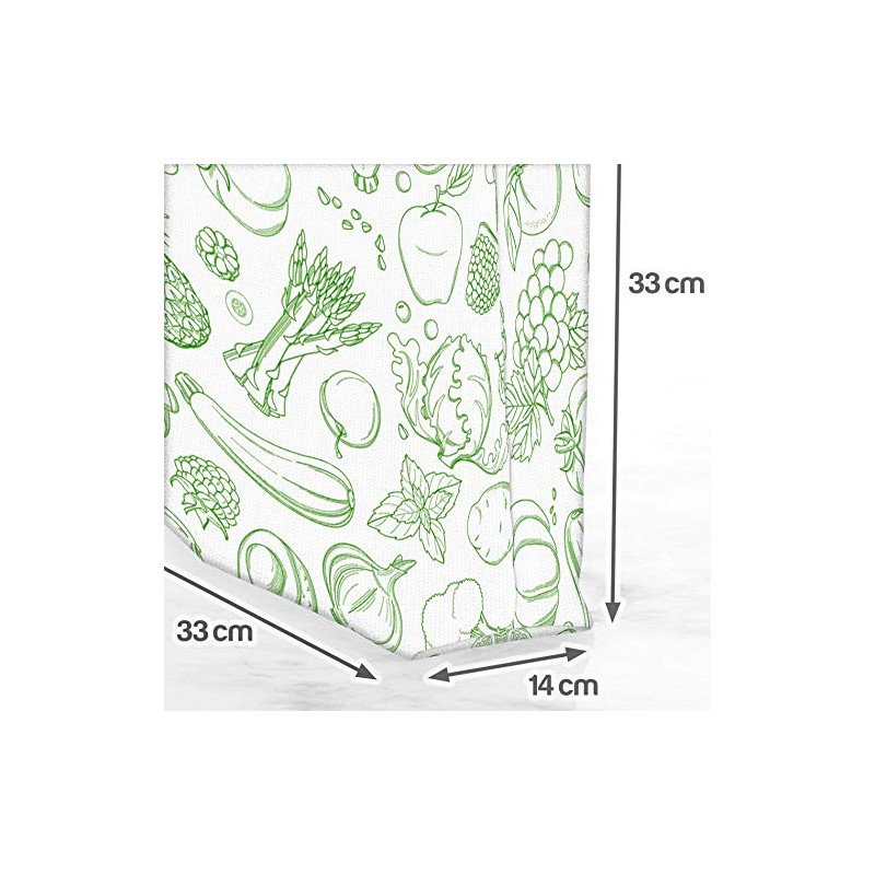 VOID Fruits and Vegetables Shopping Bag 33 x 33 x