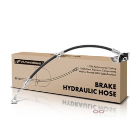 A-Premium Front Passenger Brake Hydraulic Hose Compatible with Select Hyundai and Dodge Models - Accent 2006-2011, Attitude 2006-2012 - Replace# 587321E000