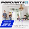 Popdarts PRO Pack Game Set (Retro) - Indoor, Outdoor Suction