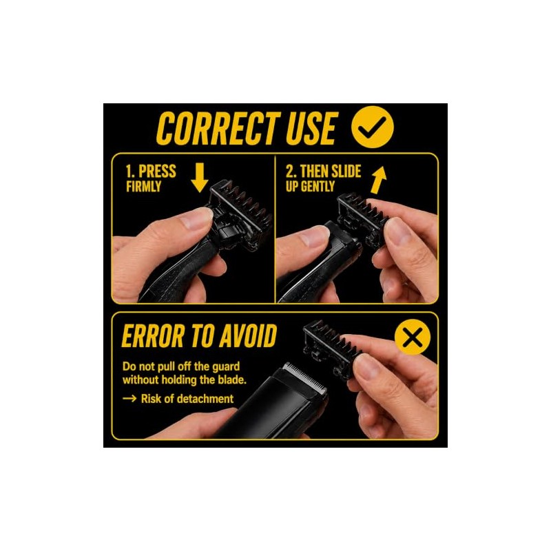 4.0 Guide Combs Compatible with O Blade QP2824 QP2724 QP2520