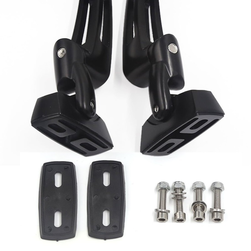 Sixty61 Black Mirrors Compatible with Suzuki GSXR 1000 2001-2025 Convex