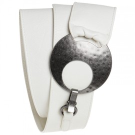 Caspar GU225 Women's Wide Belt/Waist Belt with Large Buckle – Many Colours - 105