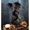 Ebros Dark Rocky Mountain Chernos Dragon Backflow Incense Tower Burner