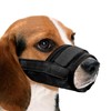 YAODHAOD Nylon Mesh Breathable Dog Mouth Cover, Quick Fit Dog