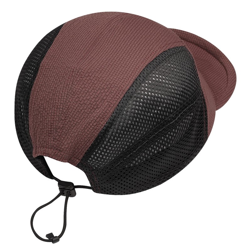 CLAPE Mesh Cap Men's Short Peak 5 Panel Baseball Cap