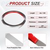 MECCANIXITY Silver Trim Peel and Stick, Self Adhesive Mirror Trim