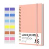 YDMADE Spiral Notebook, Hardcover Notebook for School & Work, Lined