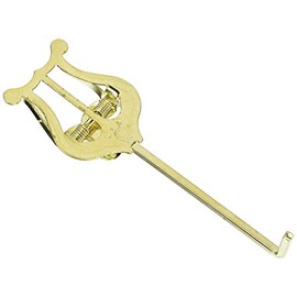 Belmonte 501G Trumpet Lyre with Bent Stem - Brass