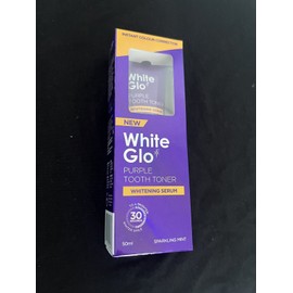 White Glo Purple Tooth Toner Whitening Serum Instant Colour Corrector