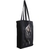 Spiral Pocket Kitten Unisex Fabric Bag, Black, black