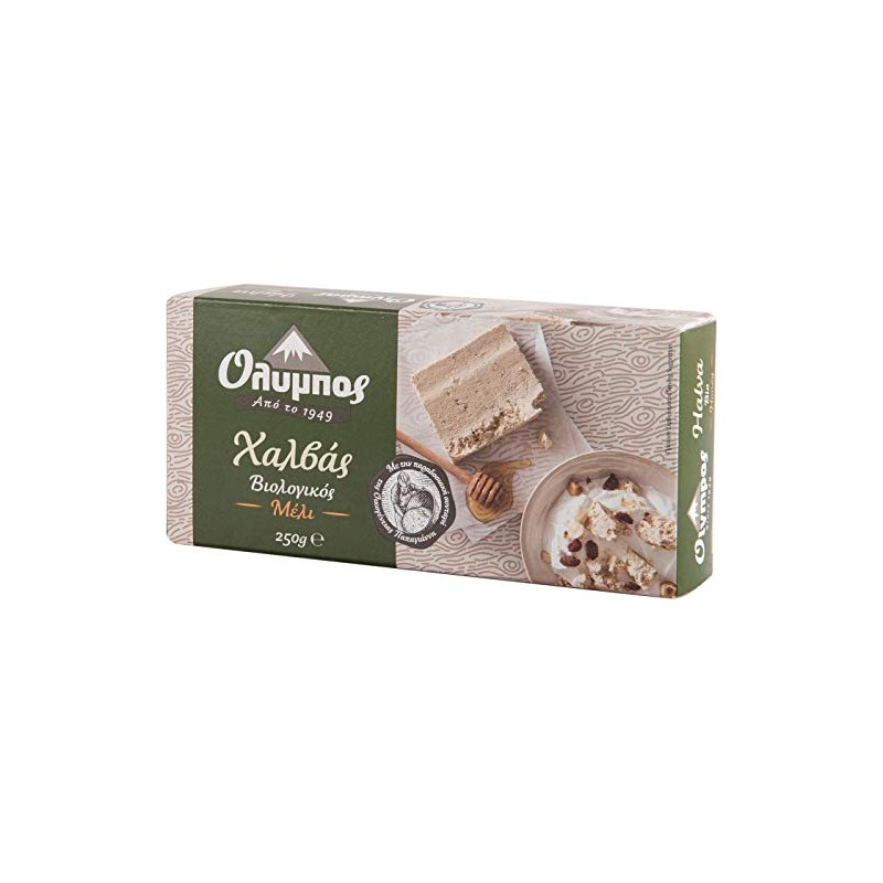 Greek Halva Organic With Honey 250g (8.8 oz)