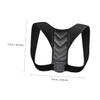 COLLBATH 1pc Adjustable Posture Support Device for Hunchback Breathable Pu