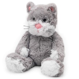 Warmies Cat Heatable and Coolable Weighted Pet Stuffed Animal Plush