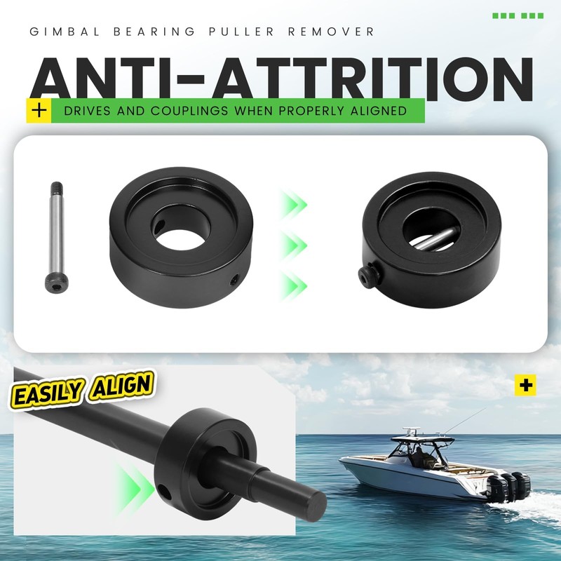 Wutist Universal Gimbal Bearing Puller Installer and Enigne Alignment Tool