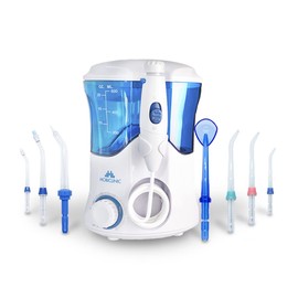 Mobiclinic, Professional Dental Irrigator, 600 ml Container, 7 Function Heads, Oral Irrigator, Teeth Cleaning, Multifunctional, For The Whole Family, Dental, Gums and Tongue Hygiene