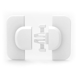 ANCLLO 4 Pack Fridge Door Locks Water Dispenser Lock Freezer Door Lock and Security Cabinet Door Locks