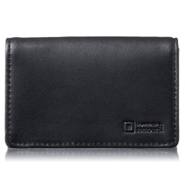 ¢Le portefeuille dusamoural Ultra-light Men's Simple Lightweight and Thin Business Card Holder, Weighing Only 35g, black