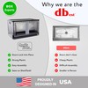 dbest products Quik Box - 8.5 Gallon Stackable Storage Bins