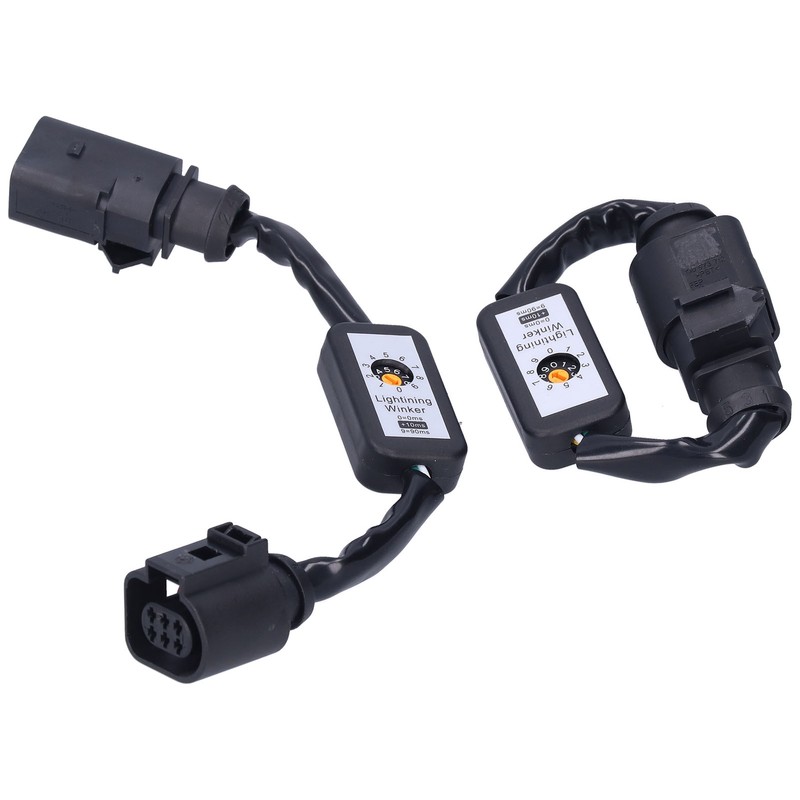LED Tail Lights Dynamic Turn Signal Adapter Harness Blinker Module