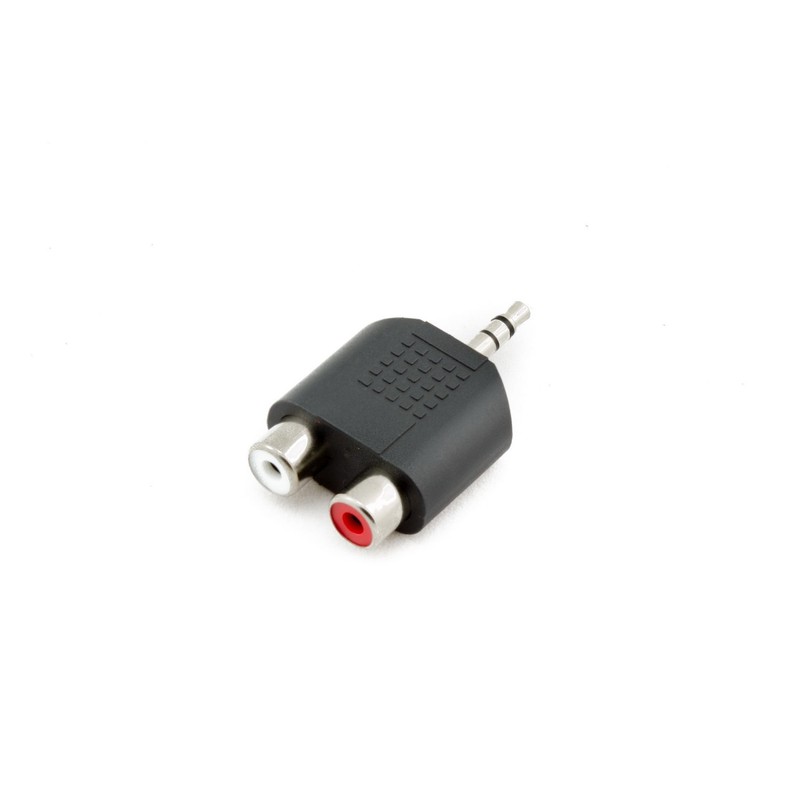 AKORD 3.5 mm Male Stereo Plug to 2 RCA Female