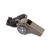 Kombat Tactical Army 3 in 1 Whistle Compass Thermometer Emergency