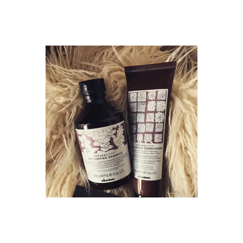 Kit Shampooacondicionador Natural Tech Replumping Davines